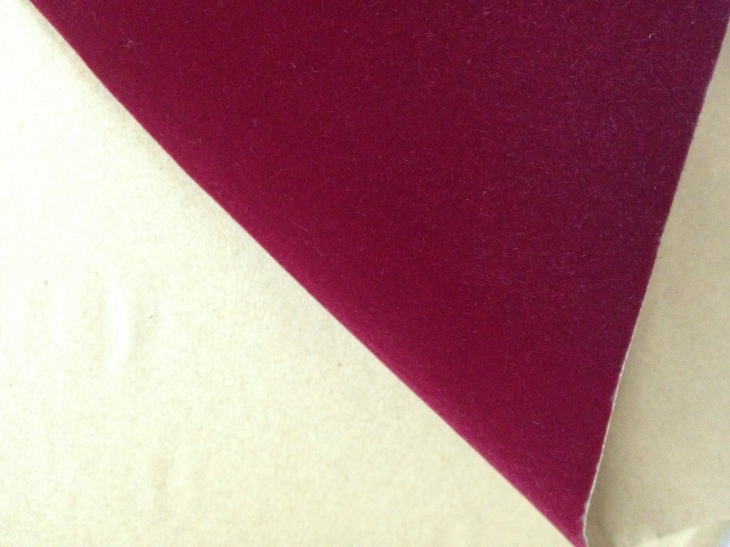 【植绒厂 供应各种颜色植绒布 短毛带胶植绒布