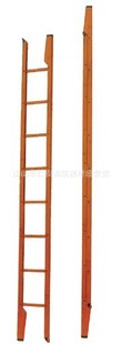 救生器材-供应3.1米竹质单杠梯消防员救生梯\/逃