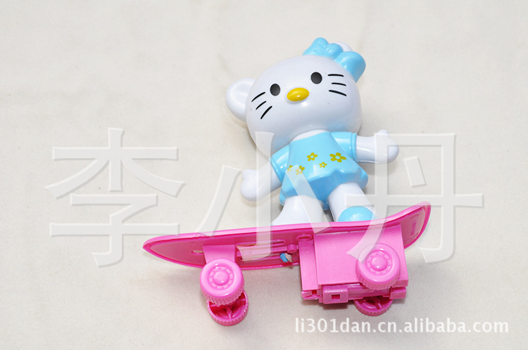 回力滑板板hello kitty 回力玩具 兒童玩具 益智玩