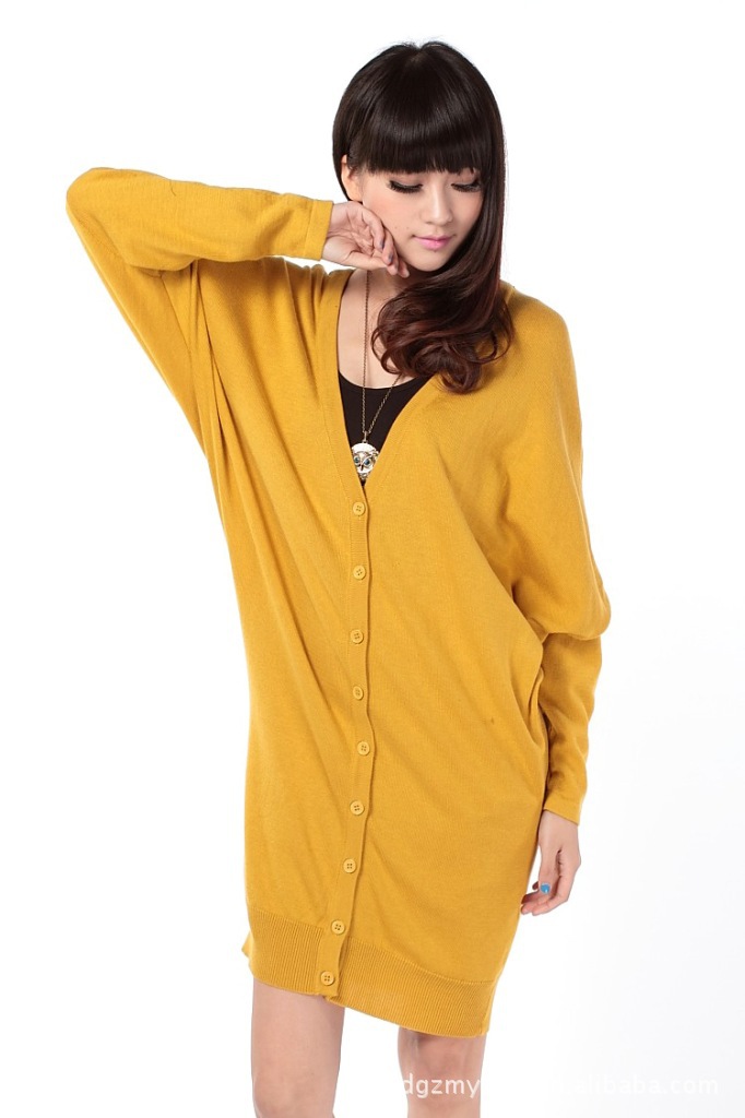 <em>针织</em>衫 <em>范冰冰</em>款式 长款毛衣<em>针织开衫</em>批发 超时