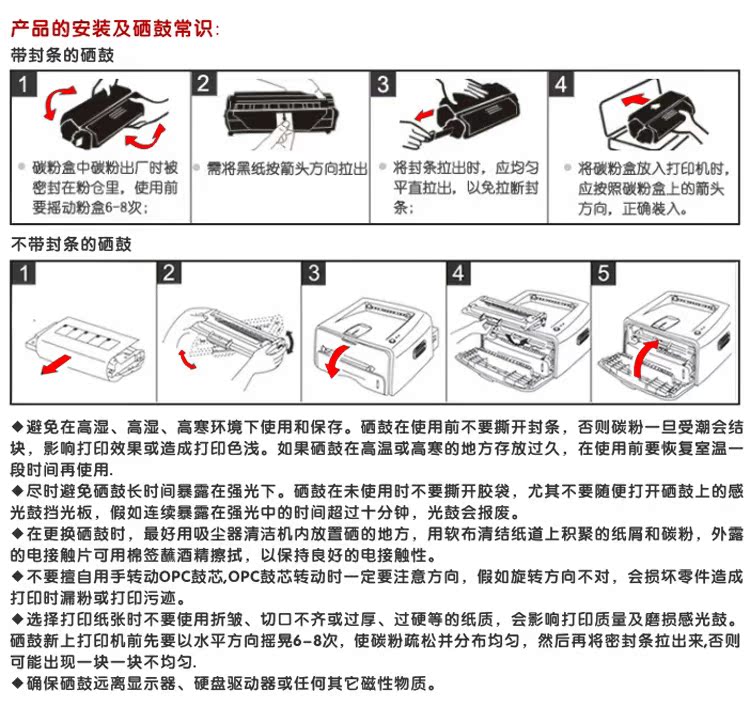 阿里巴巴  硒鼓安装常识 5