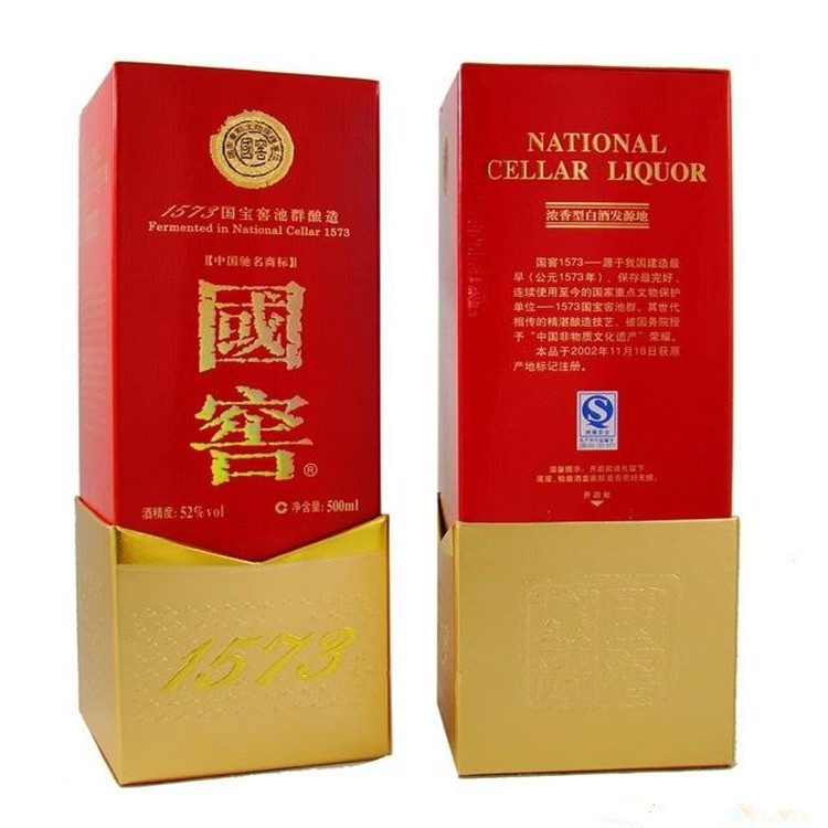 供应【38度红盒浓香型四川白酒国窖1573】正品保障 量
