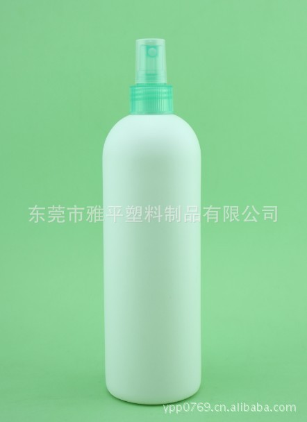 高品质500ML  HDPE美容塑料瓶子