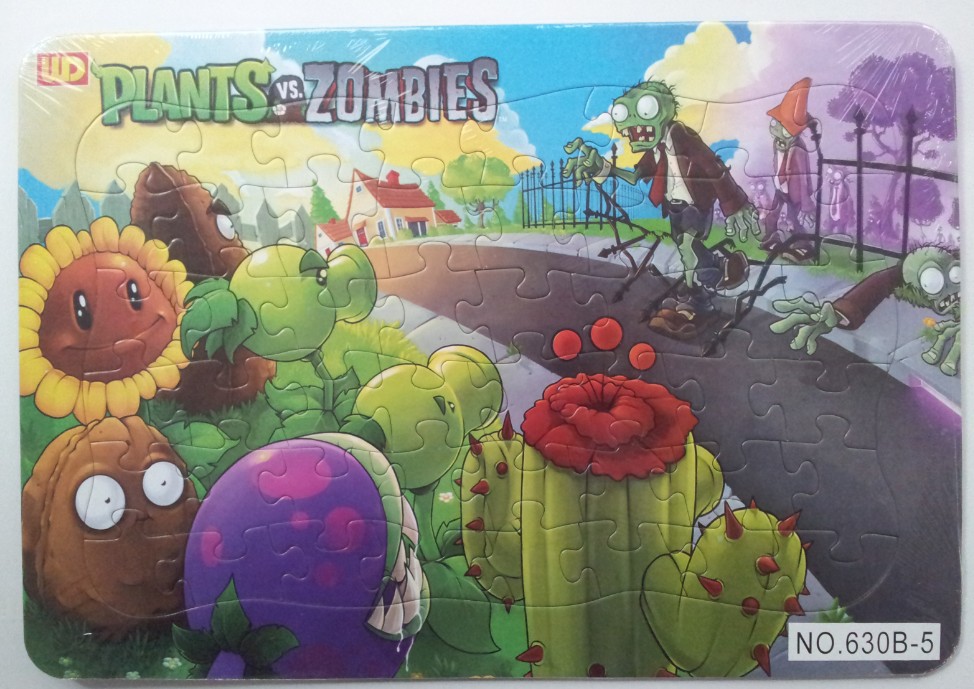 【植物大战僵尸拼图智力拼图 广告拼图 拼图玩具 卡通拼图】价格,厂家,图片,积木,汕头市澄海区小蒙迪玩具厂-马可波罗网