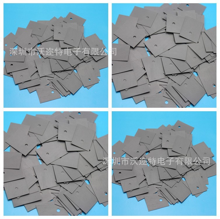 TO-3P矽胶片 绝缘垫片 导热垫片 硅胶片