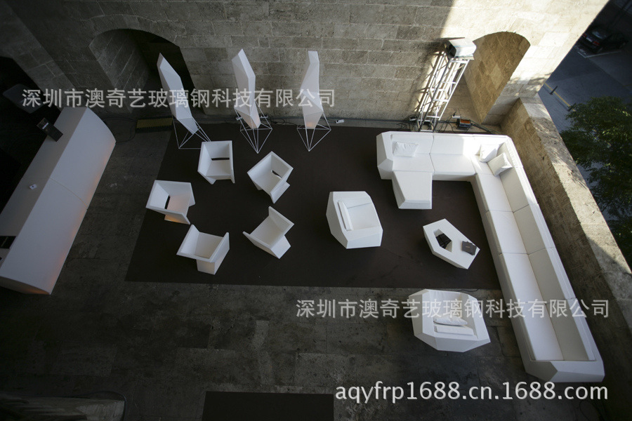 家具高品质玻璃钢家具、订制玻璃钢专业、家具优上海奥经典有限公司图片