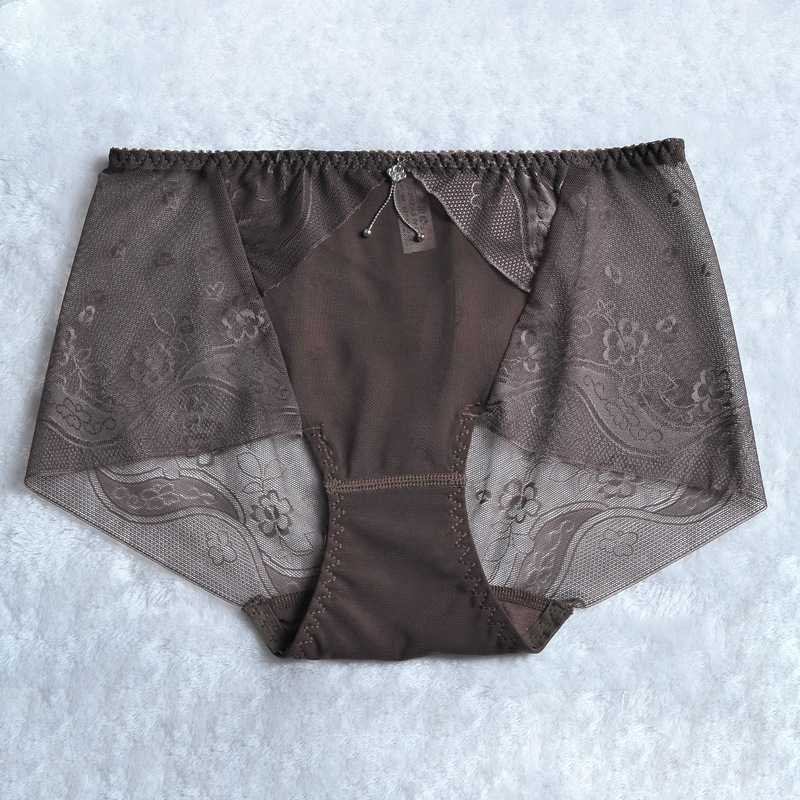 1540法思娜性感透视 纯色网纱<em>女士内裤批发</em> 女