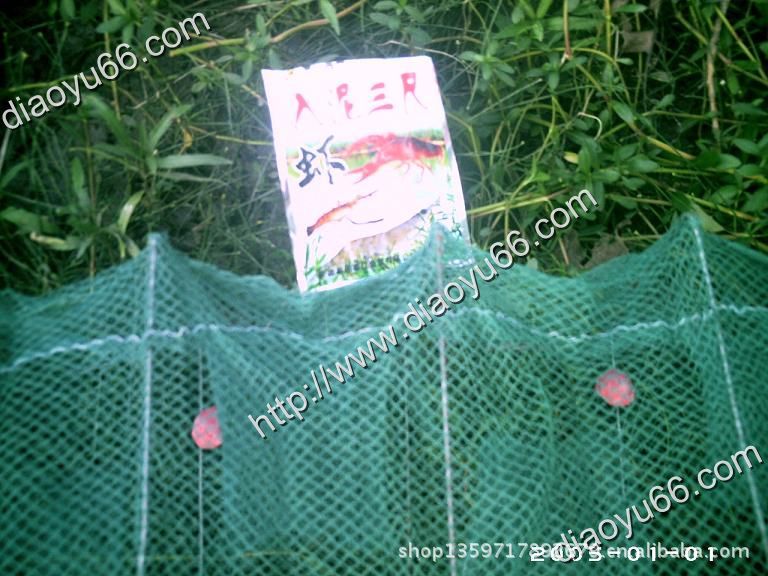 【虾笼,地笼,龙虾网,捕虾笼,捕虾工具【2米虾笼