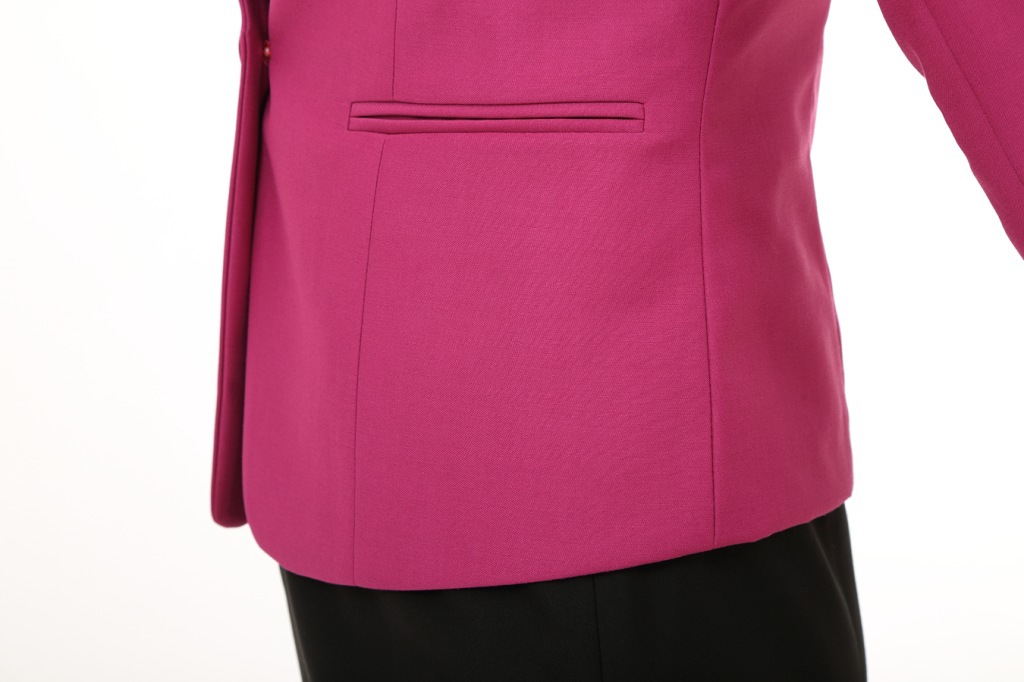 批发采购职业女装-韩版玫瑰红外套裤子批发采