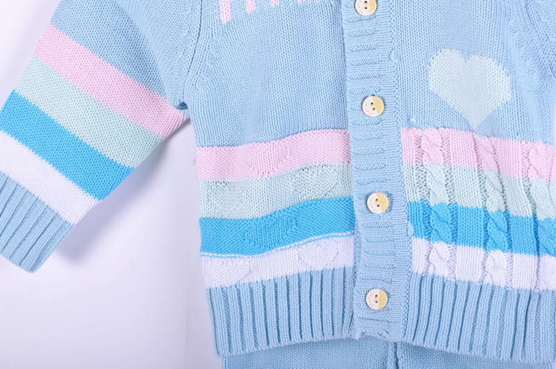 开档毛衣套装<em>宝宝开衫</em>棉线<em>纱衣</em> 针织衫<em>新生儿</em>