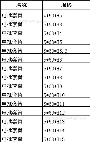 带磁套筒 电动套筒扳手