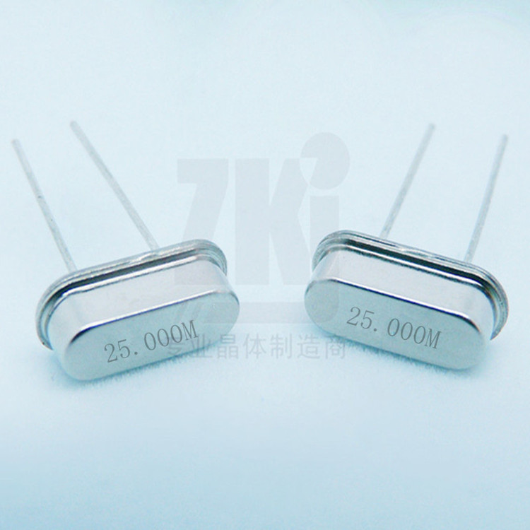 石英晶振 HC-49S 25.000MHz