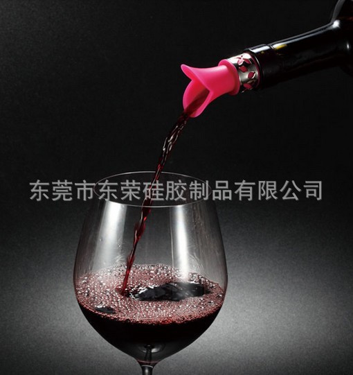 硅胶倒酒器，红酒倒酒器