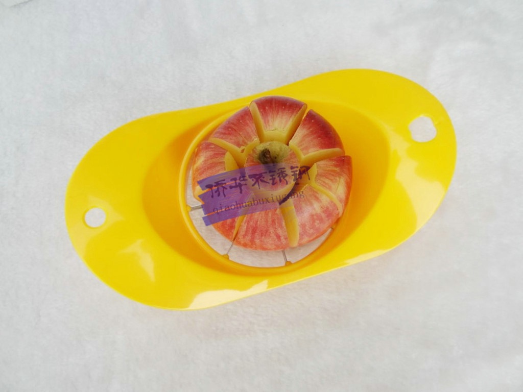 【多功能塑料苹果切 分切器 水果切片器】