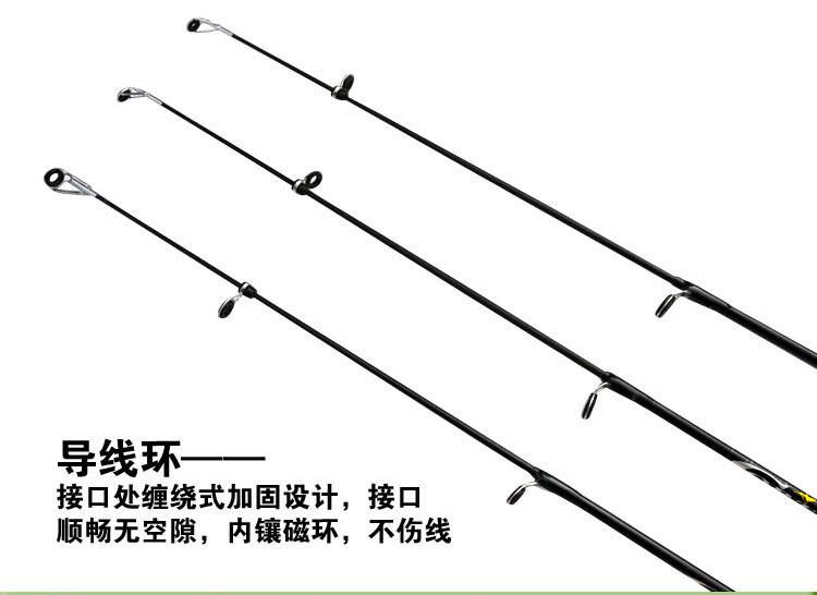 冰钓竿冬钓杆鱼竿渔具套装筏竿阀杆路亚船钓竿钓虾杆特价