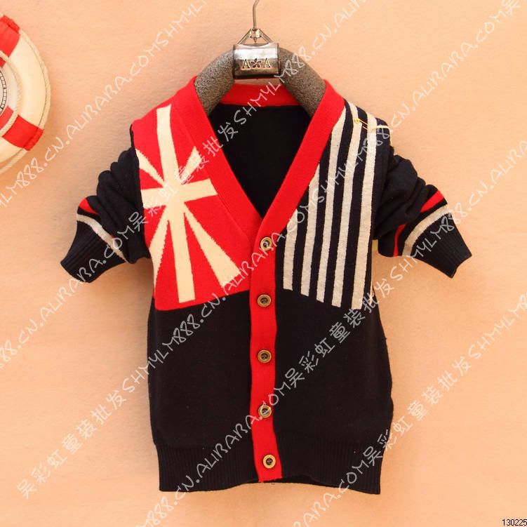 购童外套-DXC1302022 2013春 KL小童<em>米字</em>V