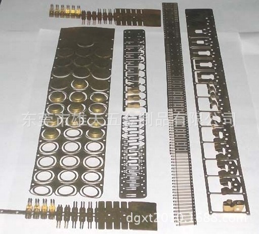 五金冲压件 铜冲压 电脑电路板电源线接产端子