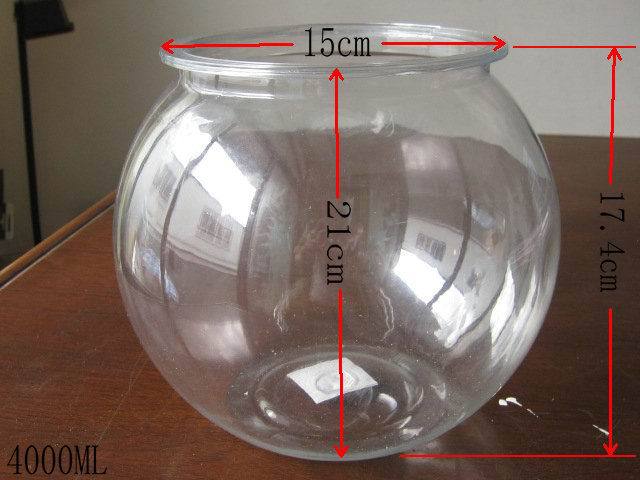 塑料瓶、壶-食品级鱼缸、PET鱼缸型装酒器皿