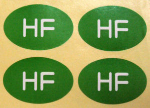 HSF不干胶标贴 生产各种环保标签 HF标签\/贴