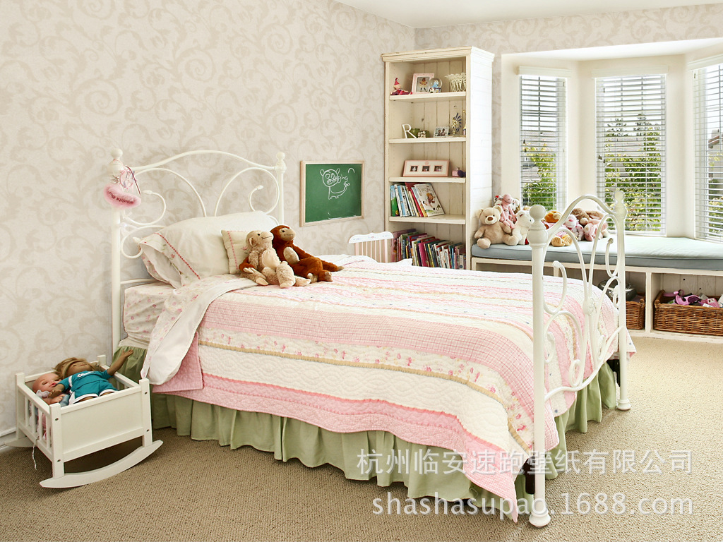 墙纸、壁纸-厂家直销莎莎速跑工程无纺布8072