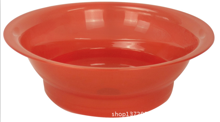 琉璃水晶盆-红1