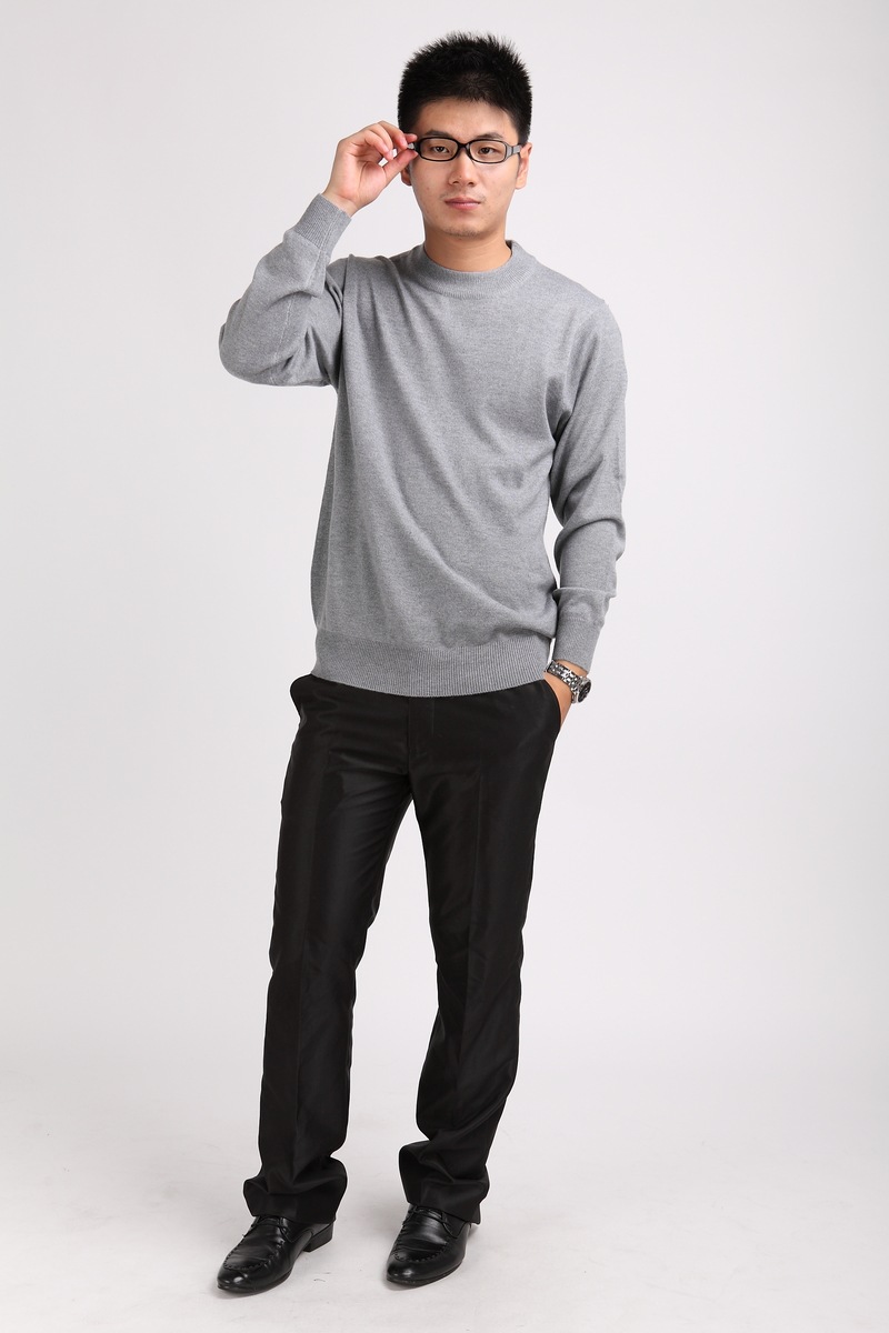 【韩版秋冬男士<em>毛衣男背心</em>加绒男士<em>针织衫</em>时尚