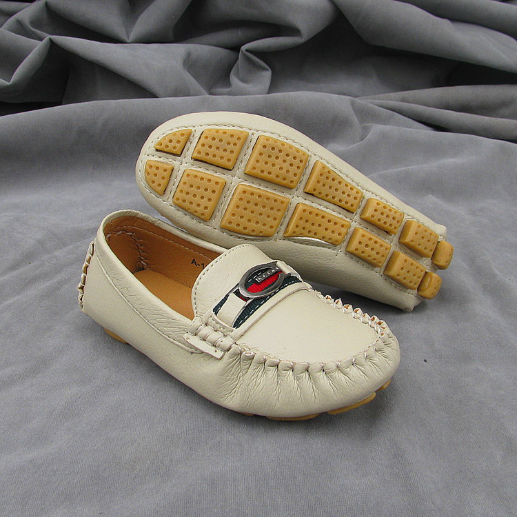 2013新款童鞋批发时尚豆豆鞋英伦简约中性皮鞋韩版外贸经典四季鞋