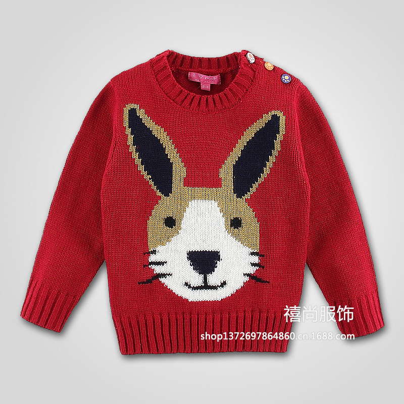 2014春款外贸品牌精品童装女童<em>儿童卡通</em>兔子