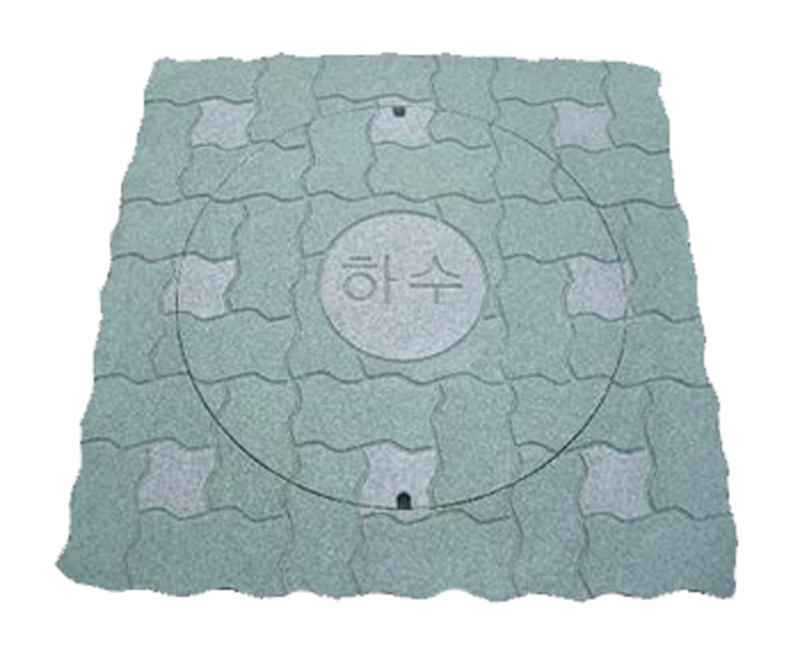 道路铺装装饰井盖