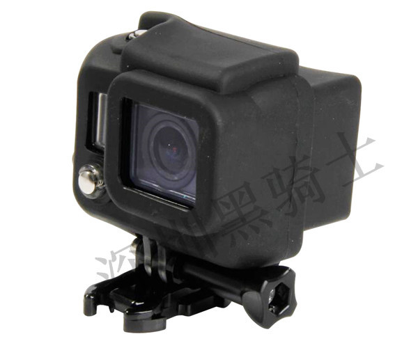 GP98 GoPro配件 Hero3+硅胶套 保护套 黑蓝绿