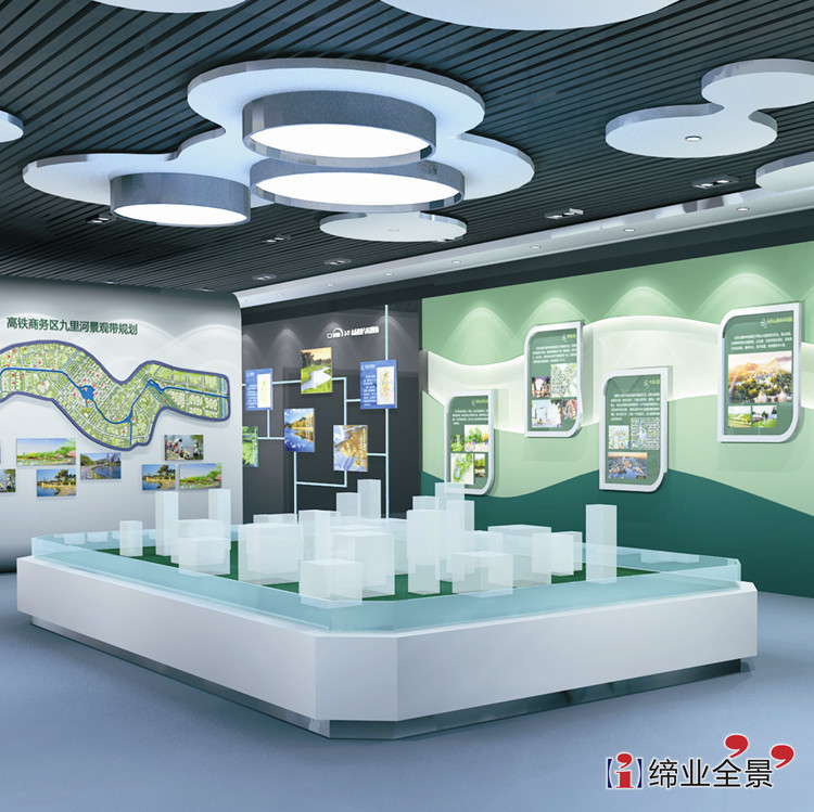 专注展厅设计18年 无锡锡东新城规划展示馆整