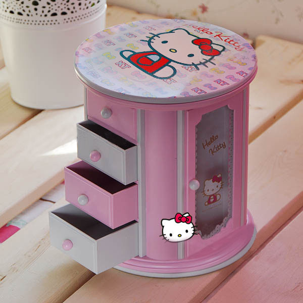 Hello kitty 凱蒂貓八音盒 旋轉音樂盒 旋轉珠寶首妝音樂盒工廠,批發,進口,代購