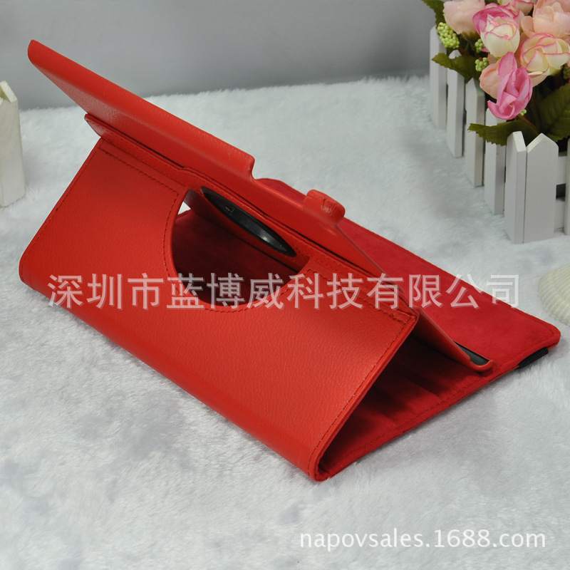 APPLE iPad Air  360度旋轉帶休眠皮套 PC