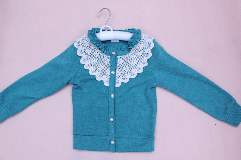 纯棉小<em>女童毛衣</em>春秋<em>外套</em>女孩<em>韩国开衫</em>毛线衣服