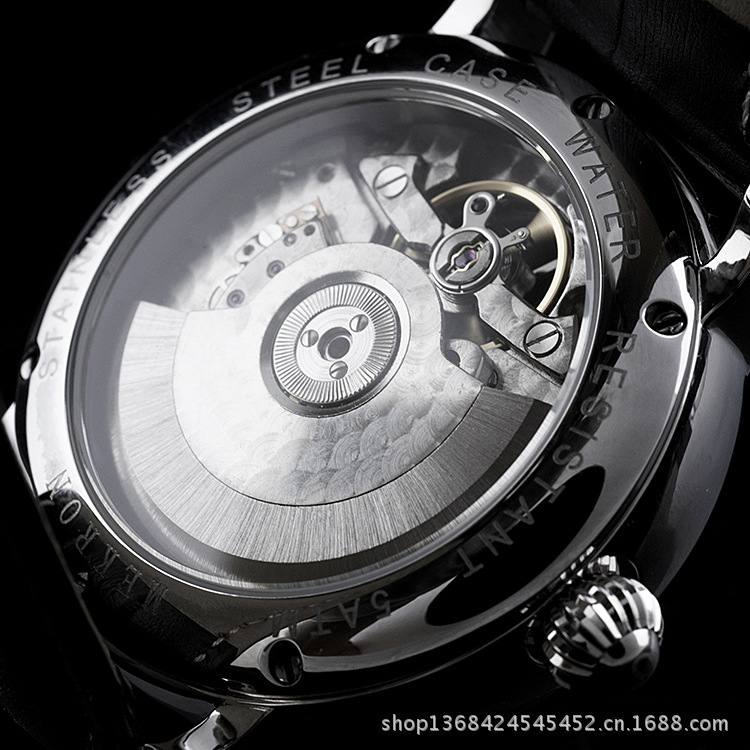 【米奇龙 IQS智能量子机械腕表 海鸥机芯 飞轮