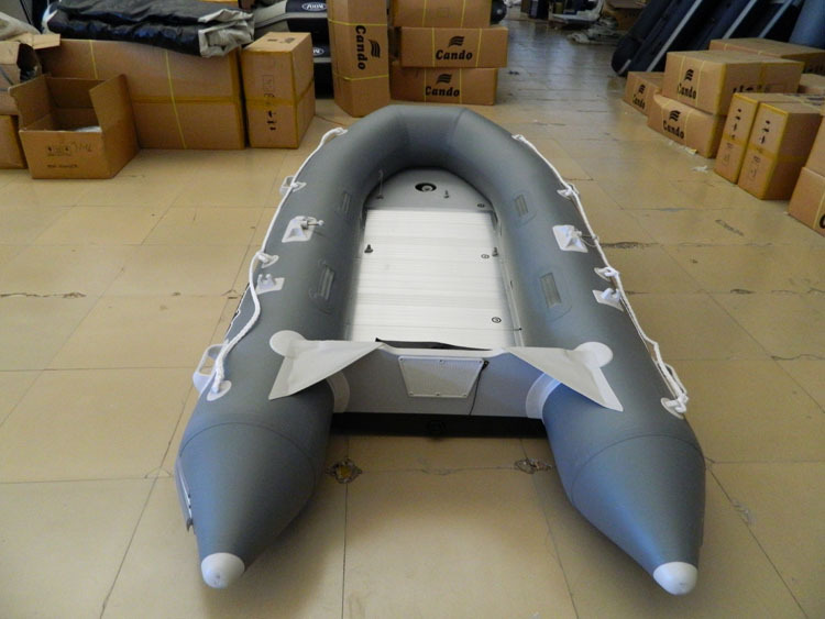 【【CANDO品牌】铝合金底板橡皮艇充气船冲