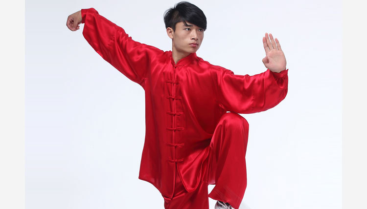 【太极服批发选龙拳正规厂家直销真丝材质淘宝