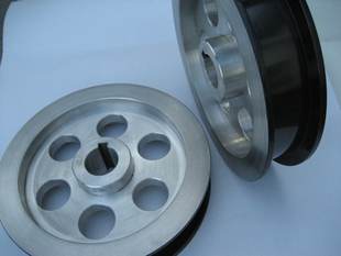 喷涂加工-线缆机引取轮 押出机动力轮-喷涂加工