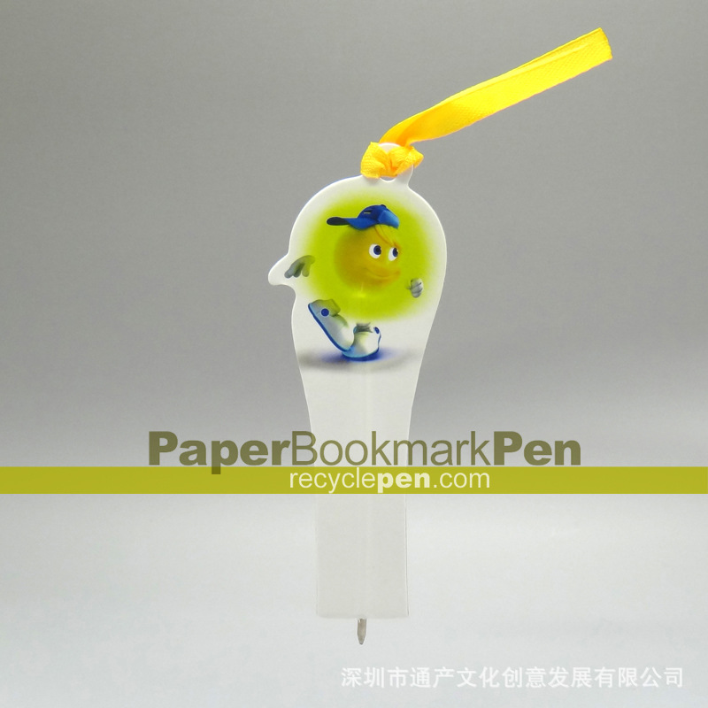 flat pen, bookmark pen