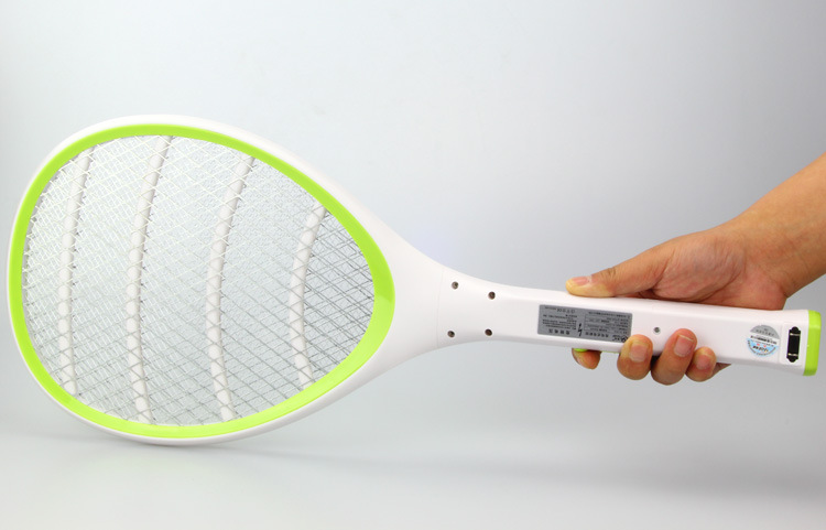 正品雅格5614充电式电蚊拍超大网面安全灭蚊拍带led多功能苍蝇拍