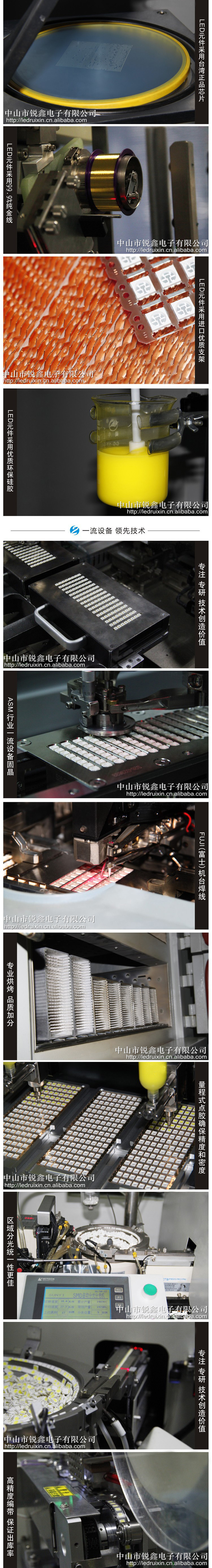 SMD貼片2835白光led燈珠 10LM 優質照明產品專用