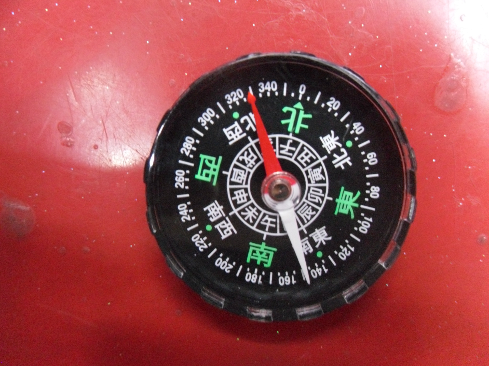 C45花边中文塑料带液体指南针,厂价销售图片