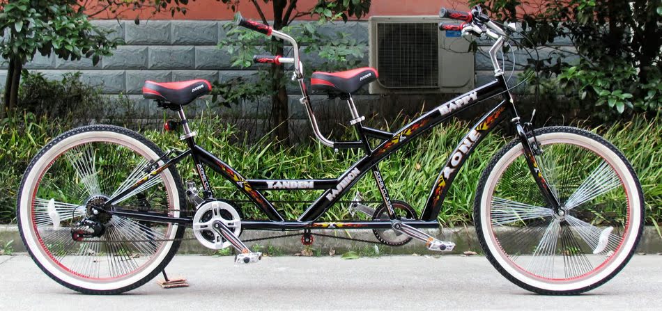 自行车-26寸TANDEM BIKE SHIMANO 18速变