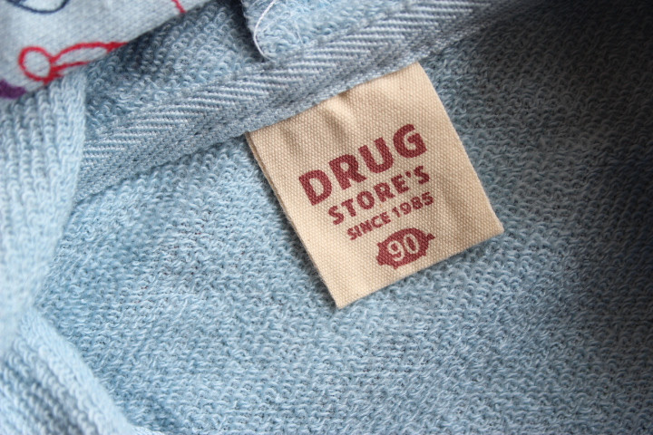 出口日本原单 drug store's<em>女童</em>全棉<em>薄款</em>毛圈内