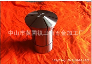 生产加工北京铣床非标弹簧钢夹头，仪表车床异形合金夹头 索咀