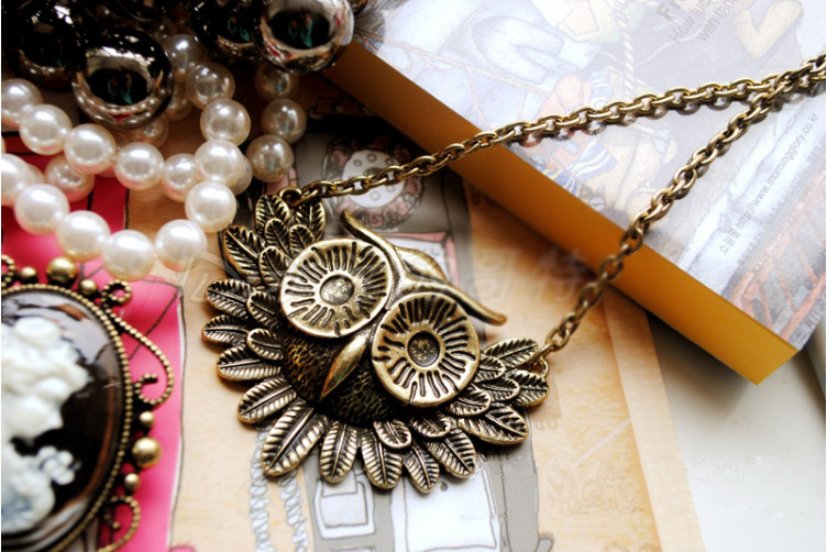 <em>毛衣链-韩国</em>韩版项链超可爱水钻水晶熊猫<em>娃娃</em>