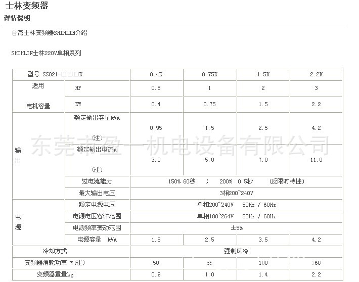 士林变频器/东元变频器图片_2