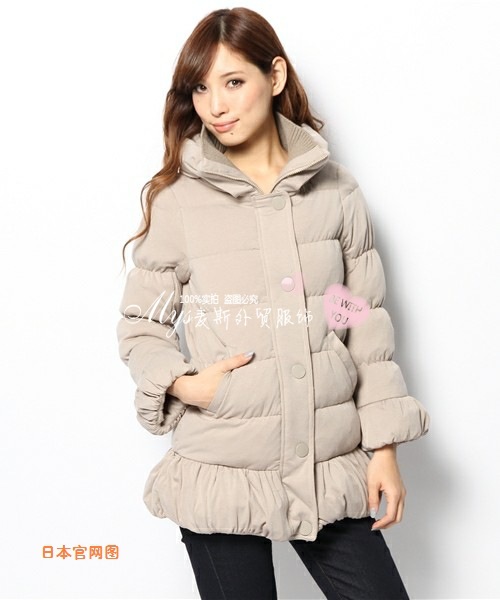 AZUL by moussy羽绒服~93277日单<em>冬季女款</em>·