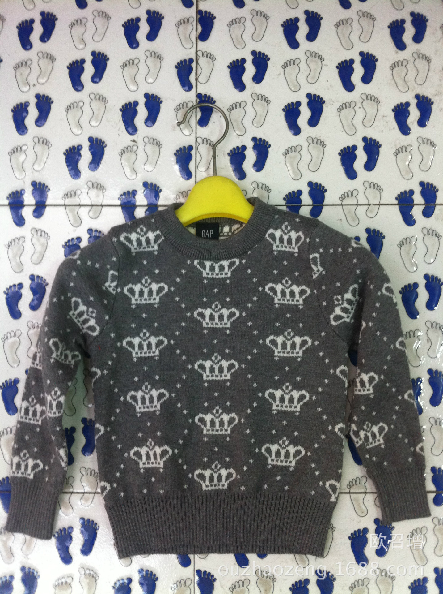 GAP儿童<em>毛衣</em> <em>外贸品牌</em>童<em>毛衣</em> 外贸童毛线衣 童