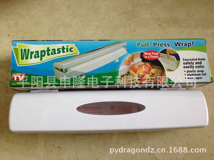 【Wraptastic TV新款保鲜膜切割器 厨房多功能